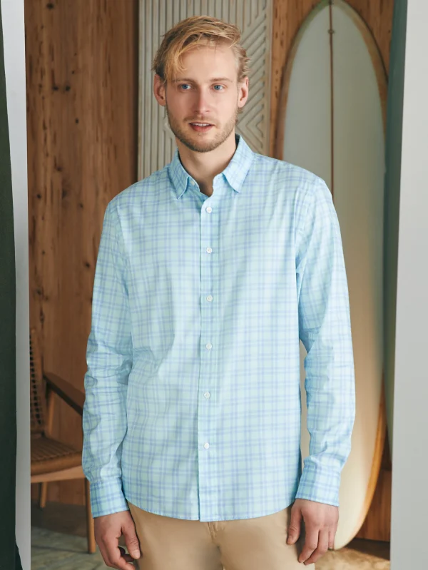 Shirts | Faherty Brand Movement™ Shirt - Destin Shores Plaid