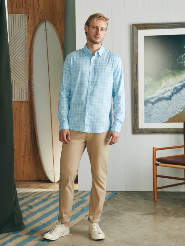 Shirts | Faherty Brand Movement™ Shirt - Destin Shores Plaid