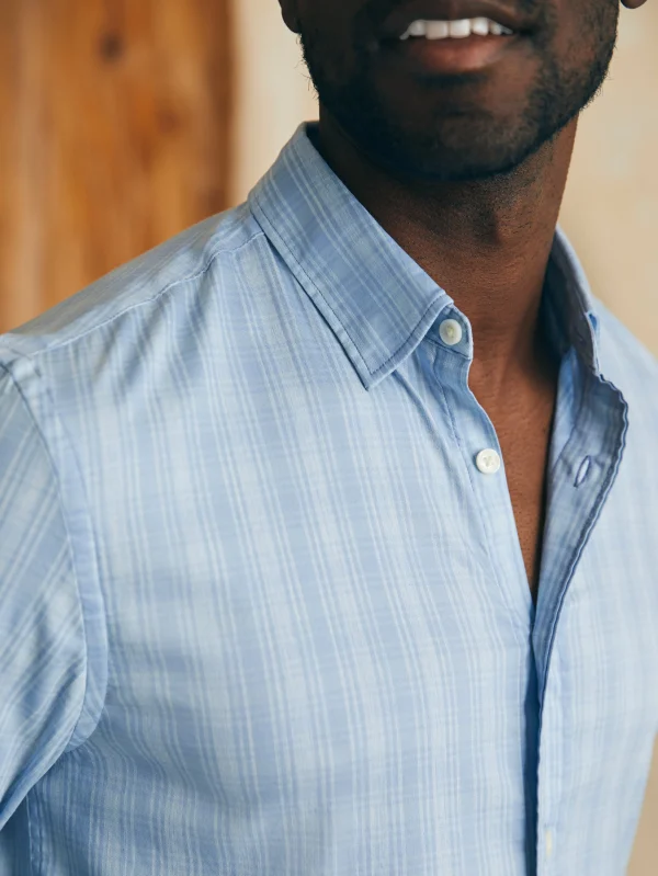 Shirts | Faherty Brand Movement™ Shirt - Ice Falls Plaid