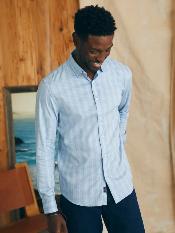 Shirts | Faherty Brand Movement™ Shirt - Ice Falls Plaid