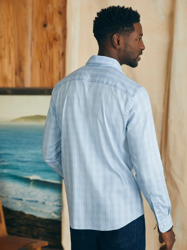 Shirts | Faherty Brand Movement™ Shirt - Ice Falls Plaid