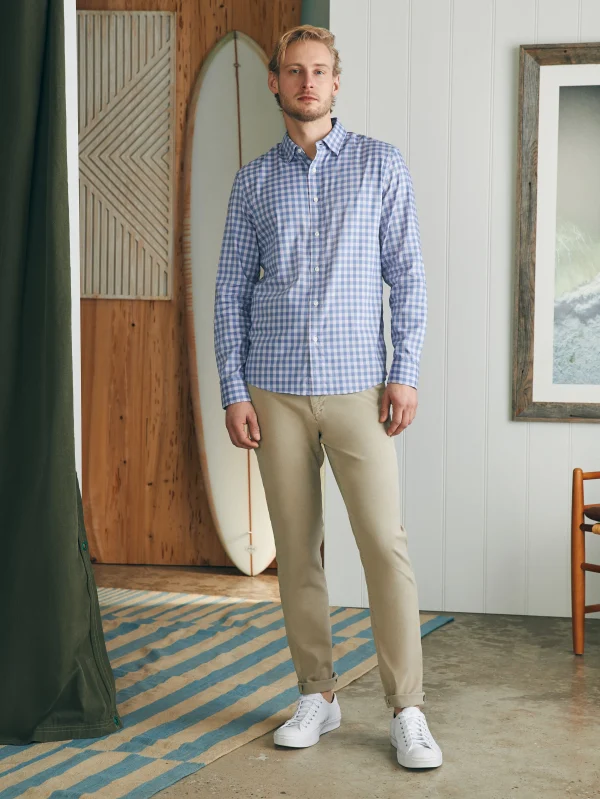 Shirts | Faherty Brand Movement™ Shirt - Lilac Waters Gingham