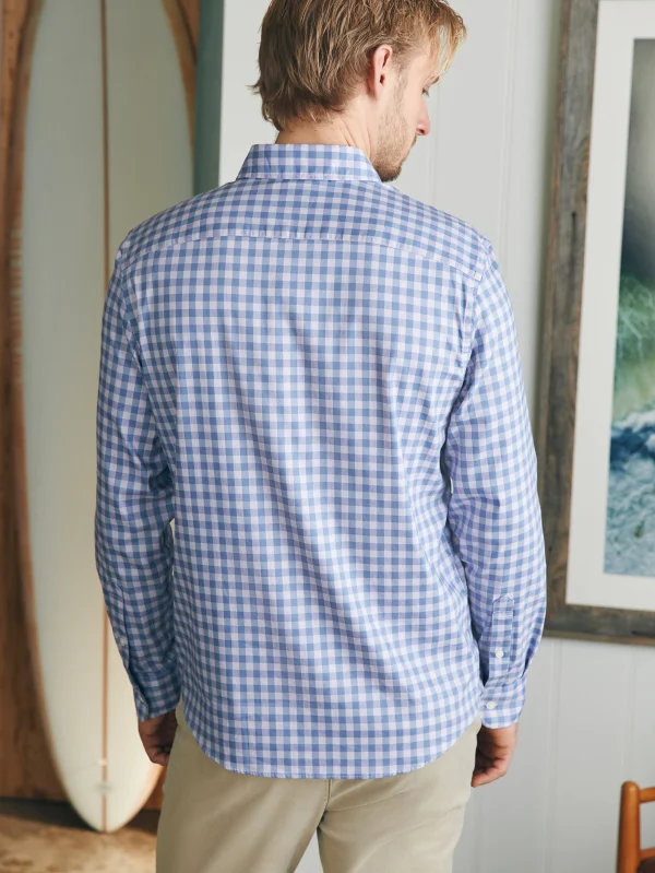 Shirts | Faherty Brand Movement™ Shirt - Lilac Waters Gingham