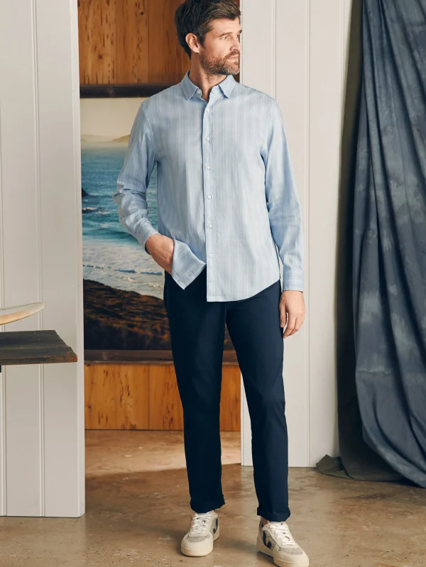 Shirts | Faherty Brand Movement™ Shirt Classic Fit - Ice Falls Plaid