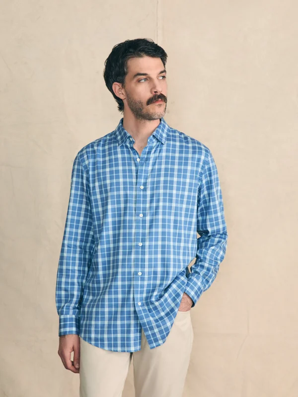 Shirts | Faherty Brand Movement™ Shirt Classic Fit - York Harbour Plaid