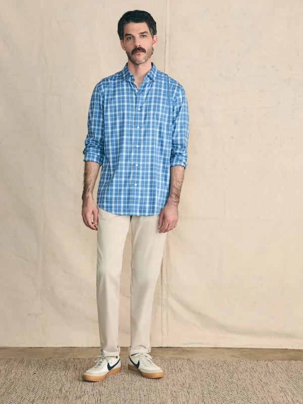 Shirts | Faherty Brand Movement™ Shirt Classic Fit - York Harbour Plaid