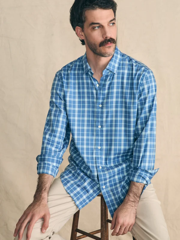 Shirts | Faherty Brand Movement™ Shirt Classic Fit - York Harbour Plaid