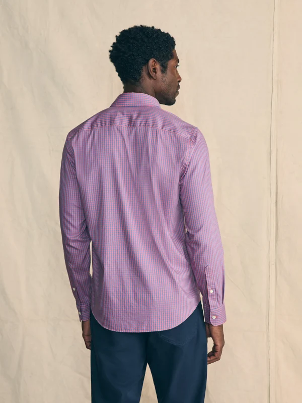 Shirts | Faherty Brand Movement™ Shirt (Tall) - Blue Rose Gingham