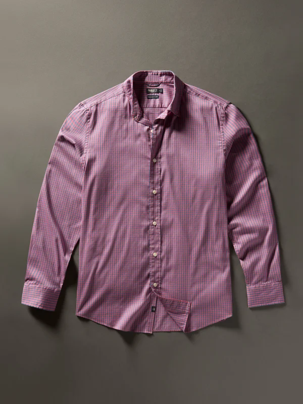 Shirts | Faherty Brand Movement™ Shirt (Tall) - Blue Rose Gingham