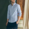 Shirts | Faherty Brand Movement™ Shirt (Tall) - Light Blue Gingham