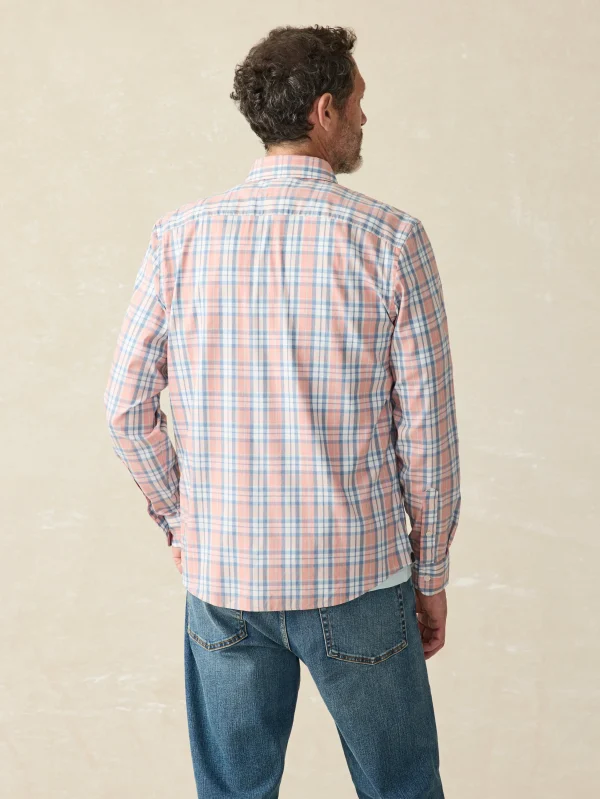 Shirts | Faherty Brand Movement™ Shirt (Tall) - Ocean Coral Plaid