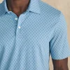 Polo Shirts | Faherty Brand Movement™ Short-Sleeve Pique Polo Shirt - Blue Surfboard Geo