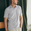 Polo Shirts | Faherty Brand Movement™ Short-Sleeve Polo Shirt (Tall) - Horizon Line Stripe