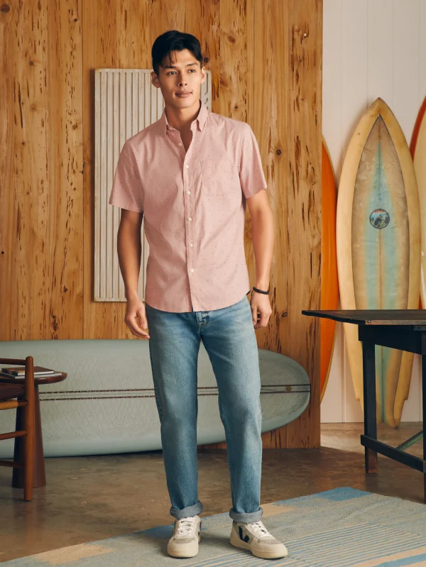 Shirts | Faherty Brand Movement™ Short-Sleeve Shirt - Prairie Floral