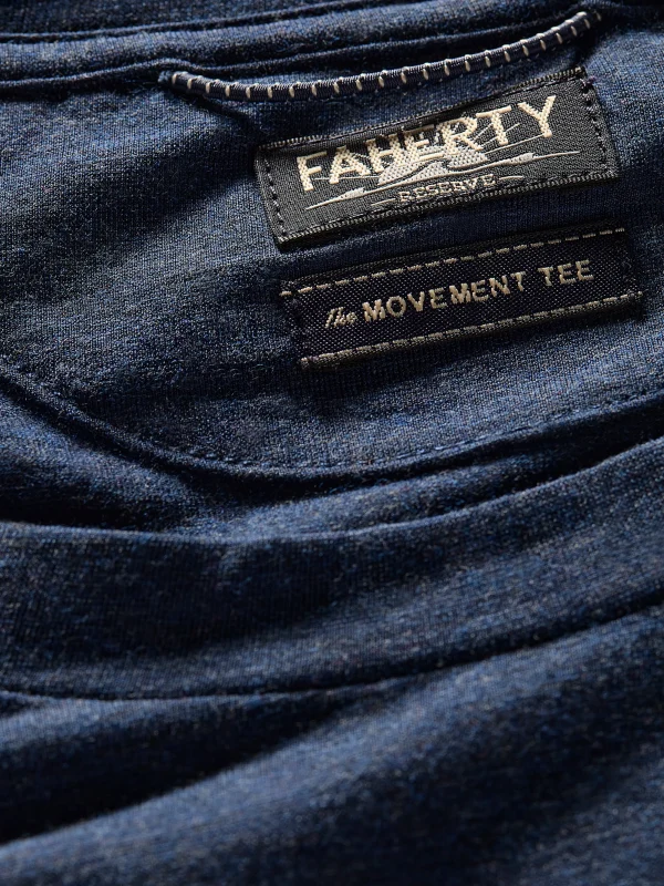 T-Shirts & Henleys | Faherty Brand Movement™ Short-Sleeve T-Shirt - Great Falls Heather