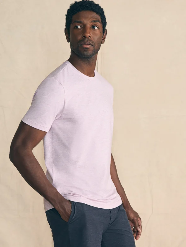 T-Shirts & Henleys | Faherty Brand Movement™ Short-Sleeve T-Shirt - Lavender Heather