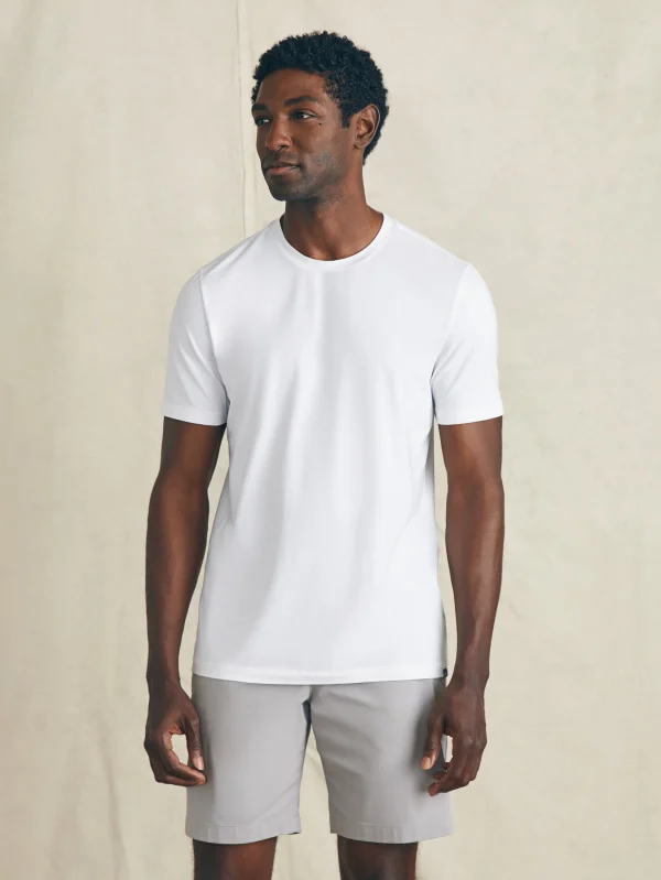 T-Shirts & Henleys | Faherty Brand Movement™ Short-Sleeve T-Shirt - Pure White