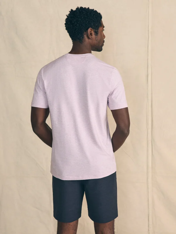 T-Shirts & Henleys | Faherty Brand Movement™ Short-Sleeve T-Shirt - Lavender Heather