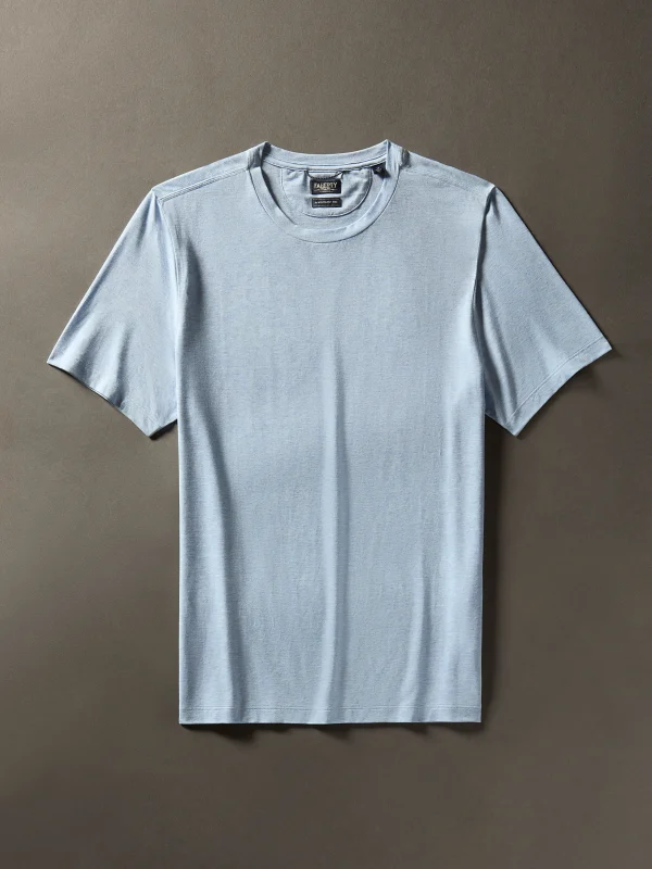 T-Shirts & Henleys | Faherty Brand Movement™ Short-Sleeve T-Shirt - Cardiff Blue Heather