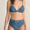 Swim | Faherty Brand Nantucket Bikini Top - Navy Imma Floral