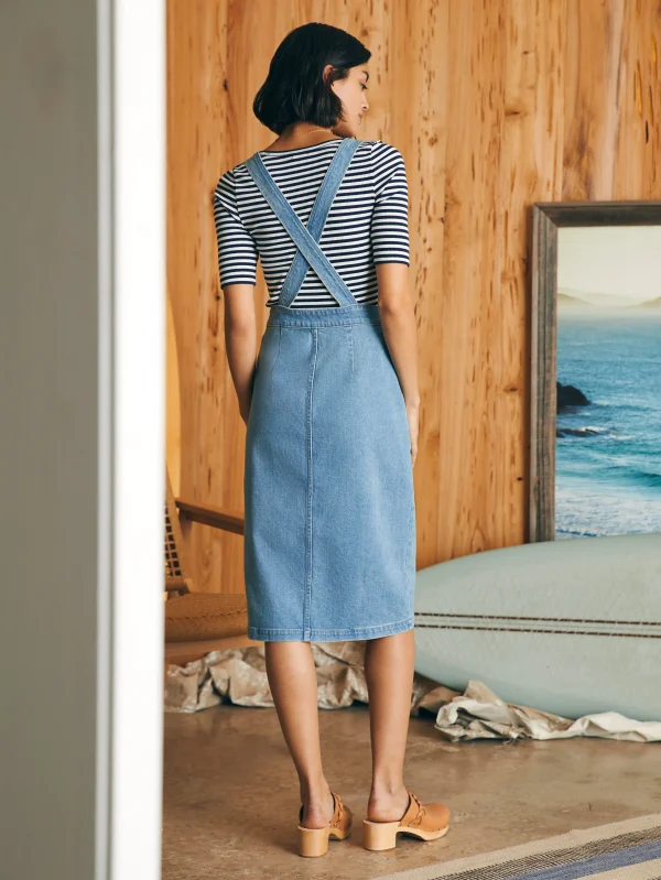 Dresses | Faherty Brand Organic Cotton Denim Remi Dress - Hanalei Wash