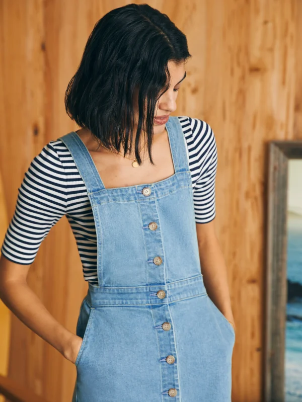 Dresses | Faherty Brand Organic Cotton Denim Remi Dress - Hanalei Wash