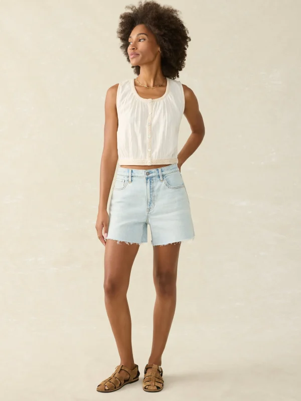 Shorts & Skirts | Faherty Brand Organic Cotton Denim Short - Cloudbreak Wash