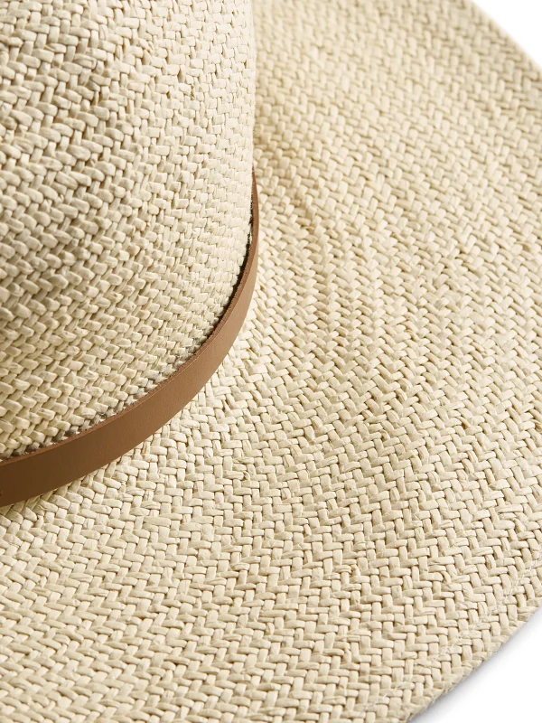 Swim | Hats | Faherty Brand Paper Packable Rancher Hat - Cream