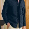 Jackets & Vests | Faherty Brand Reserve Four Pocket Field Jacket - Northern Navy