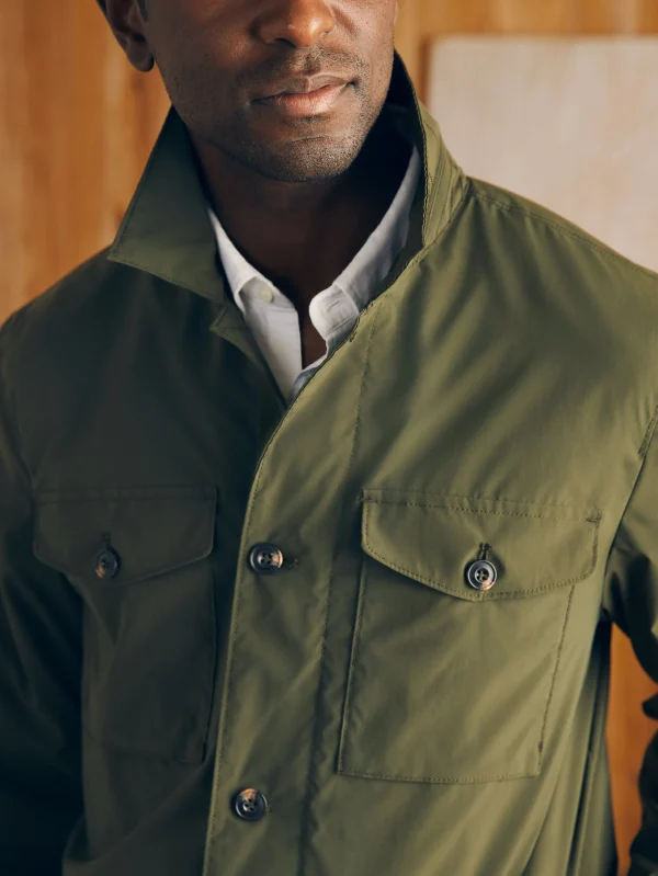 Jackets & Vests | Faherty Brand Reserve Four Pocket Field Jacket - Cascade Olive