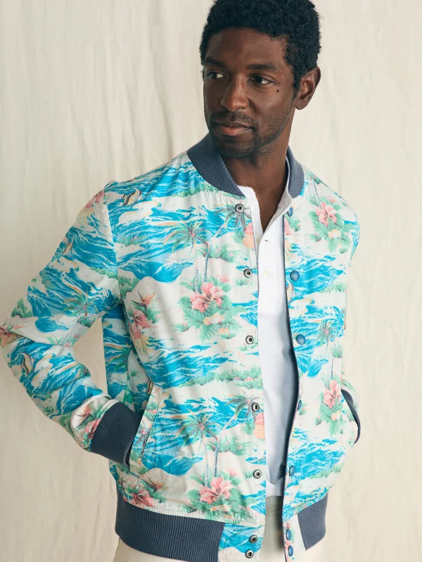 Jackets & Vests | Faherty Brand Reversible Surf Shop Jacket - Montauk