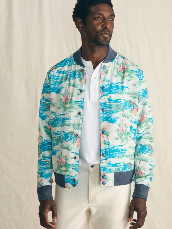 Jackets & Vests | Faherty Brand Reversible Surf Shop Jacket - Malibu