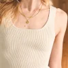 Sweaters | Faherty Brand Rue Sweater Tank - Summer Sand