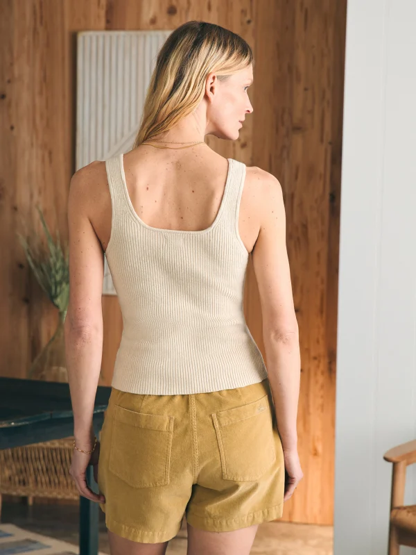 Sweaters | Faherty Brand Rue Sweater Tank - Summer Sand