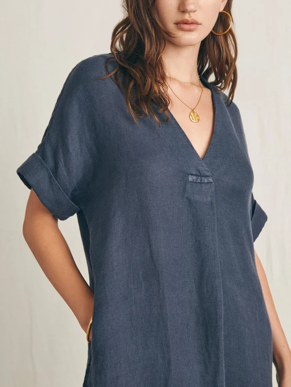 Dresses | Swim | Faherty Brand Sanibel Basketweave Dress - Washed Black