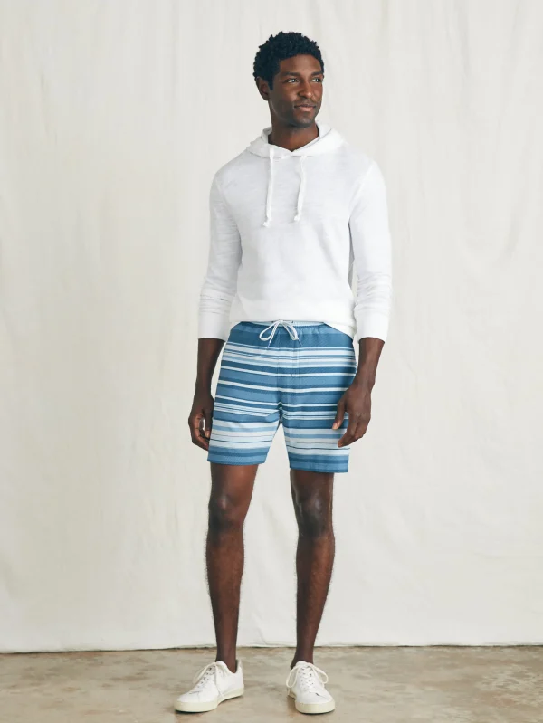 Swim | Faherty Brand Shorelite Active Swim Short (7" Inseam) - Icy Waters Ombre