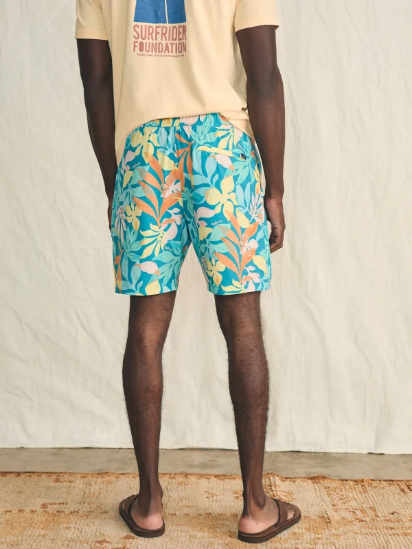 Swim | Faherty Brand Shorelite Active Swim Short (7" Inseam) - Summer Blooms