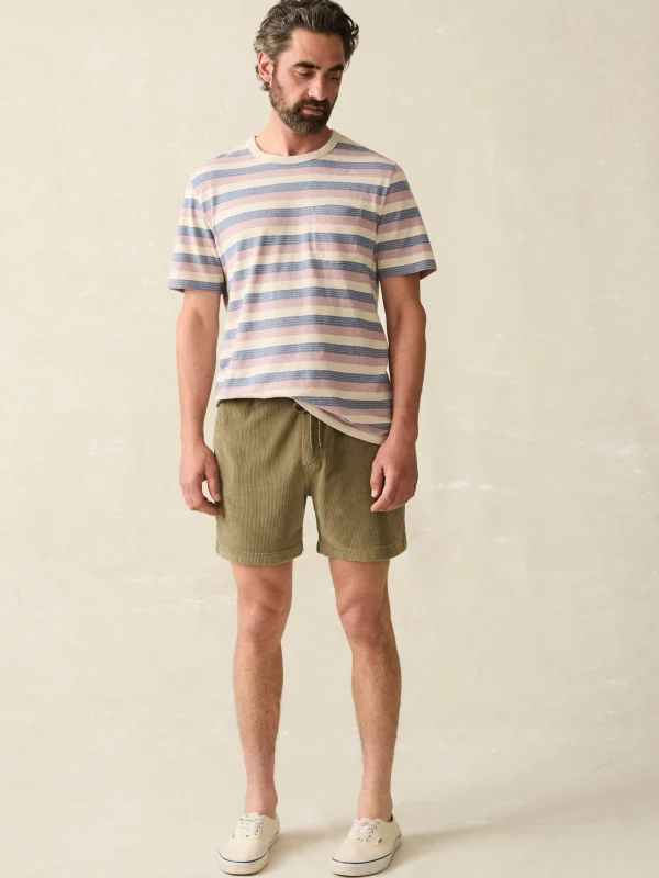 T-Shirts & Henleys | Faherty Brand Short-Sleeve Hemp Blend Tee - Autumn Beach Ombre