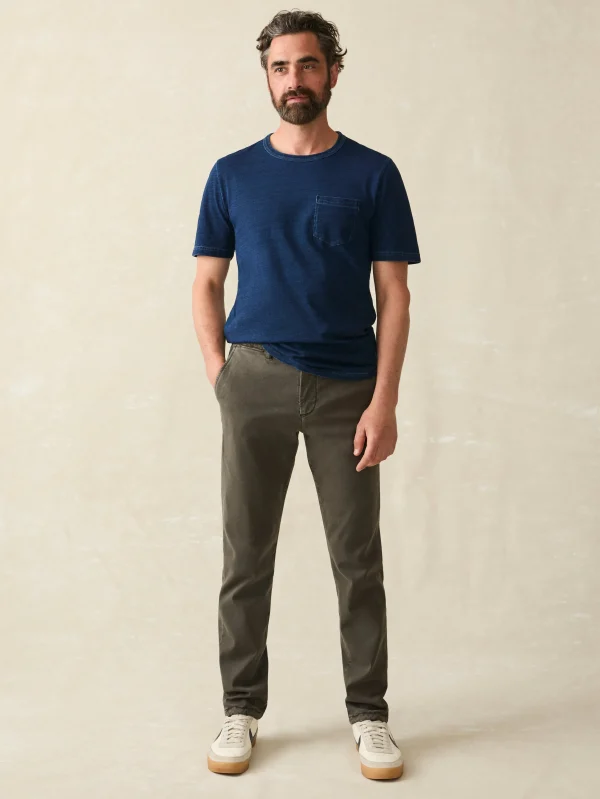 T-Shirts & Henleys | Faherty Brand Short-Sleeve Indigo Pocket Tee - Midnight Wash