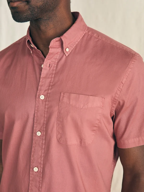 Shirts | Faherty Brand Short-Sleeve Stretch Playa Shirt - Faded Flag