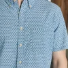 Shirts | Faherty Brand Short-Sleeve Stretch Playa Shirt - Fishscale Redux