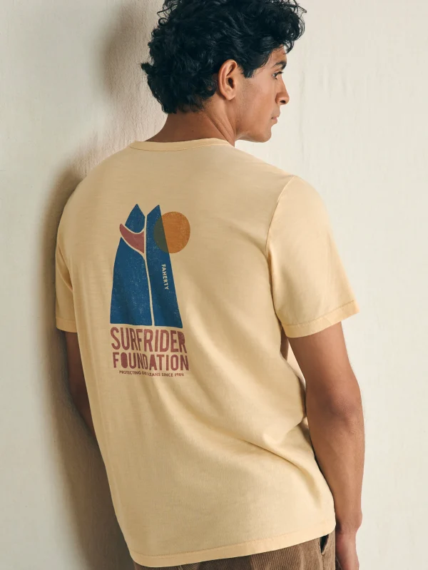 T-Shirts & Henleys | Faherty Brand Short-Sleeve Surfrider Sunwashed Pocket Tee - Sunny Days