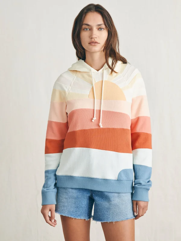 Hoodies & Sweatshirts | Faherty Brand Soleil Hoodie - Sahara Sun