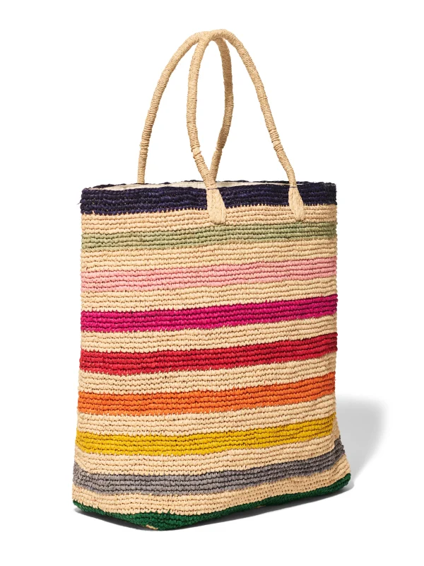 Swim | Bags | Faherty Brand Soleil Straw Tote - Multi