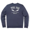 Hoodies & Sweatshirts | Faherty Brand Spring Lake Long-Sleeve Terry Pool Bar Crewneck - Dune Navy