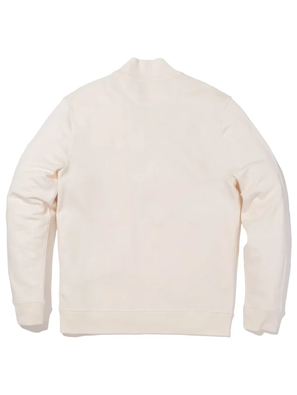 Hoodies & Sweatshirts | Faherty Brand Spring Lake Terry Quarter Zip - Solar White