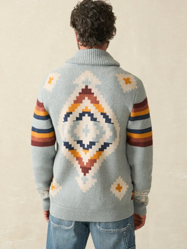 Sweaters | Faherty Brand Steven Paul Judd Cardigan Sweater - Mountain River Ombre