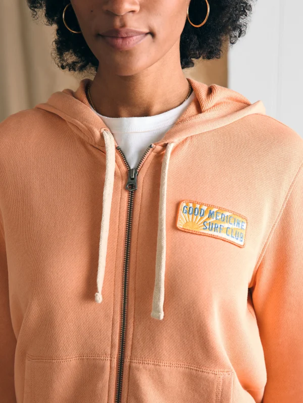 Hoodies & Sweatshirts | Faherty Brand Steven Paul Judd Good Medicine Hoodie - Orange