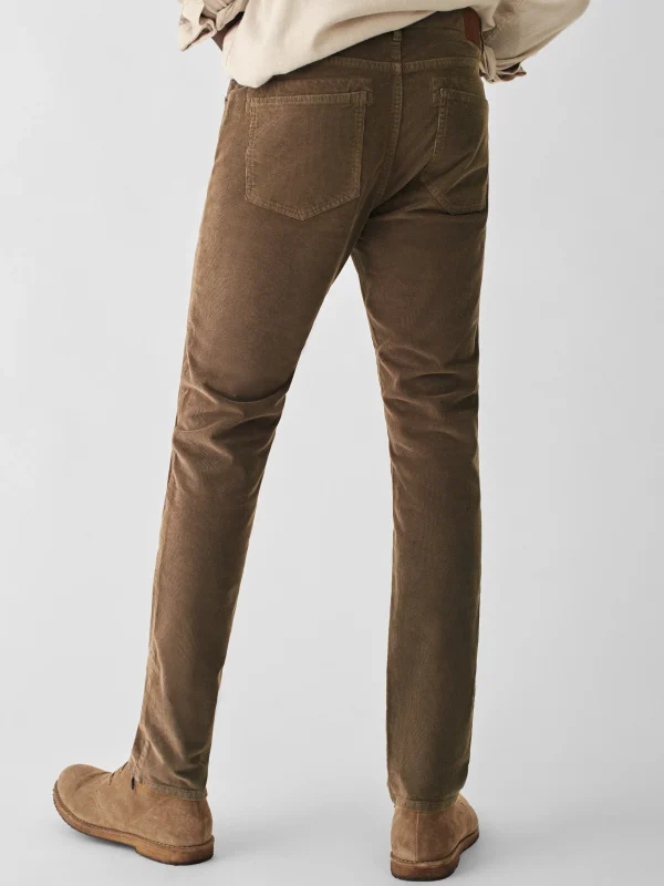 Pants | Faherty Brand Stretch Corduroy 5-Pocket Pant - Mountain Brown