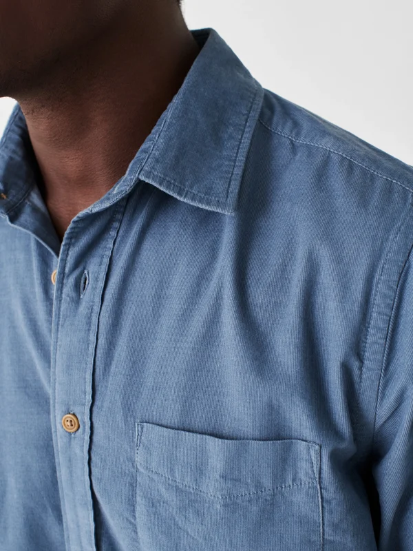 Shirts | Faherty Brand Stretch Corduroy Shirt - Deep Marine